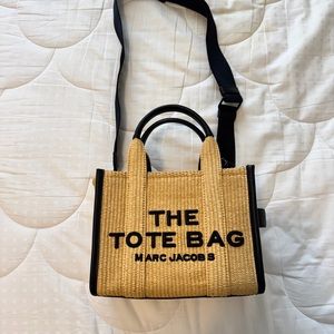 Marc Jacobs Small Straw Tote Bag